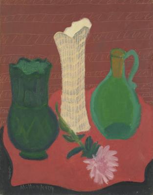 Three Vases Artwork by Milton Avery