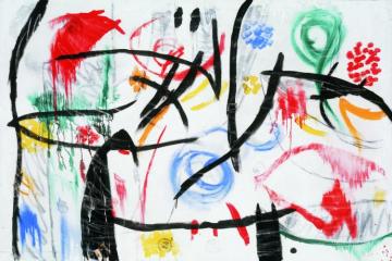 Sans Titre,1968-1972,poetry And Light Lhermitage Artwork by Joan Miró