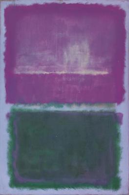 Untitled (lavender And Green) Artwork by Mark Rothko