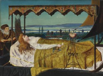 Elaine Artwork by John Atkinson Grimshaw