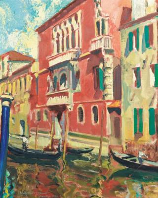 Venice Artwork by José Cruz Herrera