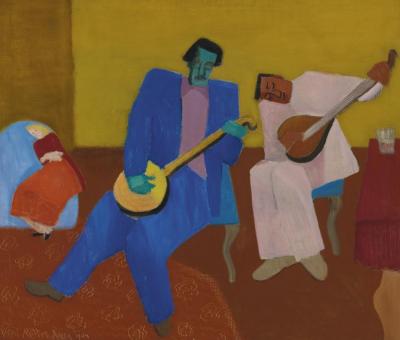 Music Makers Artwork by Milton Avery