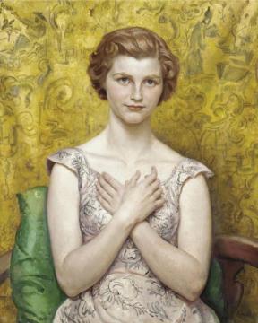 Portrait Of Jane Artwork by Dame Laura Knight