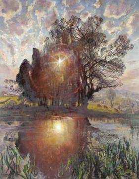Setting Sun Artwork by Dame Laura Knight