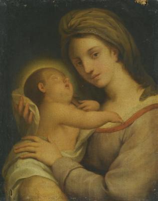The Madonna And Child Artwork by Anton Raphael Mengs