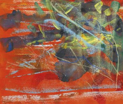 Landschaft 1 Artwork by Gerhard Richter