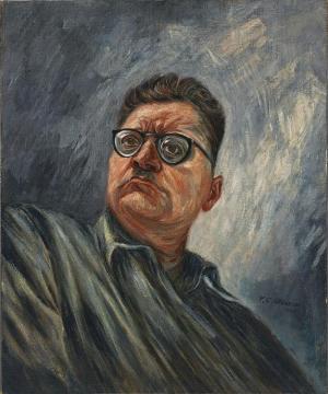 Autorretrato Artwork by Jose Clemente Orozco