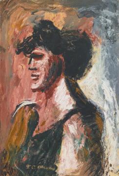 La Modelo Artwork by Jose Clemente Orozco