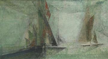 Sails Artwork by Lyonel Feininger
