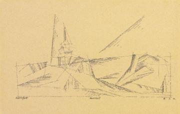 Nermsdorf Artwork by Lyonel Feininger