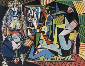 Les Femmes D'alger, 1955 Artwork by Pablo Picasso