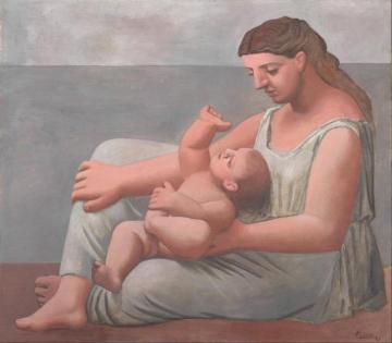 Ode To Motherhood Artwork by Pablo Picasso