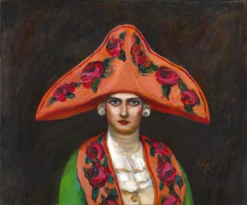 Three-cornered Hat Artwork by Walt Kuhn