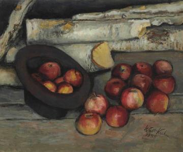 Apples In The Barn Artwork by Walt Kuhn
