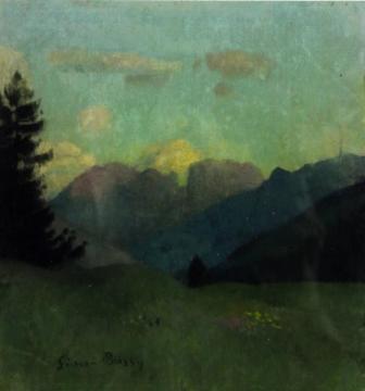 Landscape C.1902-3 Artwork by Simon Bussy