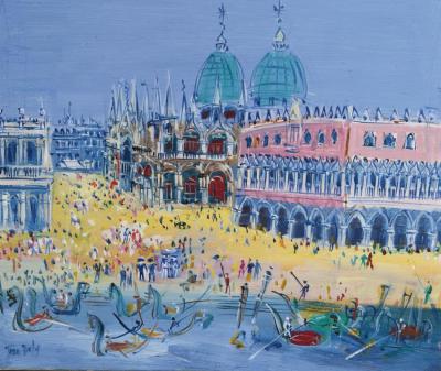 Venise, Le Palais Des Doges Artwork by Jean Dufy