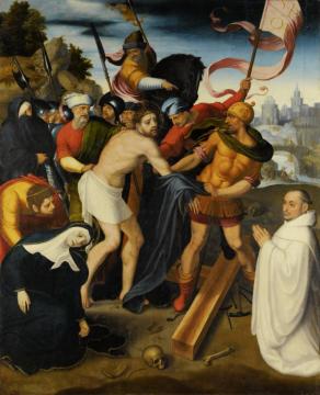 Christ On The Road To Calvary Artwork by Juan Correa De Vivar