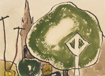 St. Peter's Artwork by Arthur Dove