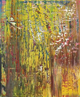 Abstraktes Bild Artwork by Gerhard Richter