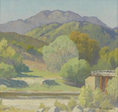 California River Artwork by Maurice Braun