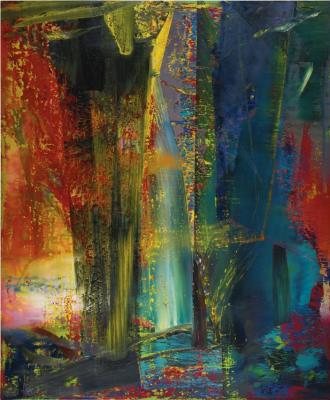 Abstraktes Bild 8 Artwork by Gerhard Richter