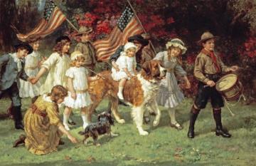 American Parade Artwork by George Sheridan Knowles