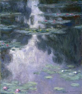 Water Lilies (nympheas),1907 Artwork by Claude Oscar Monet