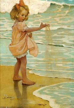 Little Drops Of Water Artwork by Jessie Willcox Smith