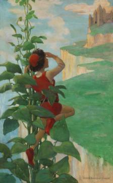 Jack And The Beanstalk Artwork by Jessie Willcox Smith