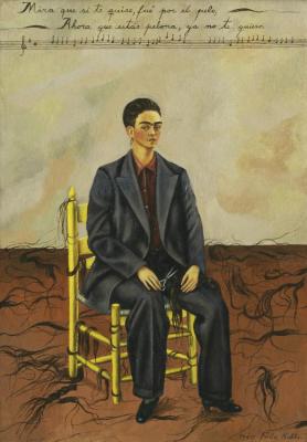 Self-portrait With Cropped Hair, 1940 Artwork by Frida Kahlo