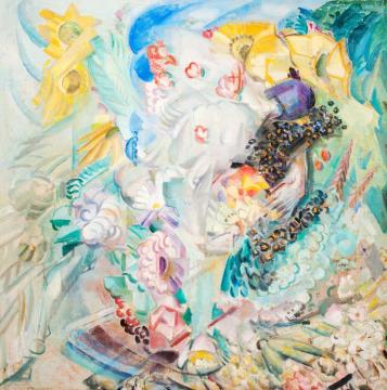 The Flower Bouquet Artwork by Georg Pauli