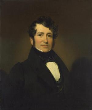 George Pope Morris,c.1836 Artwork by Henry Inman