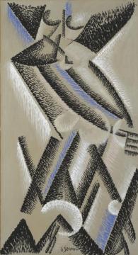 Argentinian Tango (tango Argentino) Artwork by Gino Severini