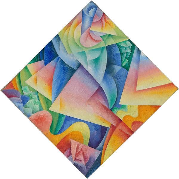 Dancer = Propeller = Sea, 1915 Artwork by Gino Severini