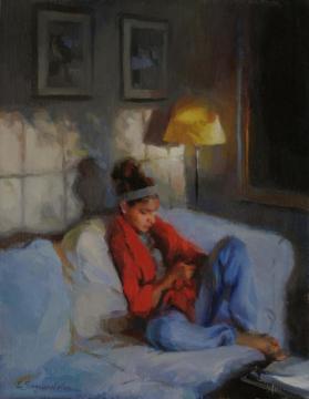 The Texter, 2011 Artwork by Lynn Sanguedolce