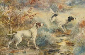 Pointers Artwork by Edmund Henry Osthaus