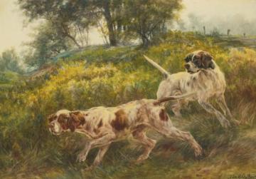Two Pointers Artwork by Edmund Henry Osthaus
