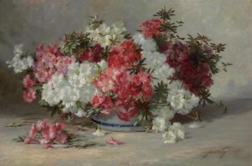Azaleas Artwork by Abbott Fuller Graves