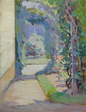 Trellis And Lane Artwork by Mabel May Woodward