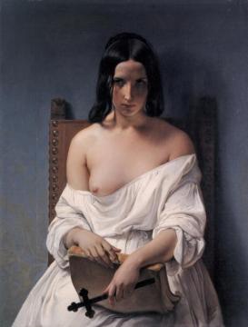 Meditazione,1851 Artwork by Francesco Paolo Hayez