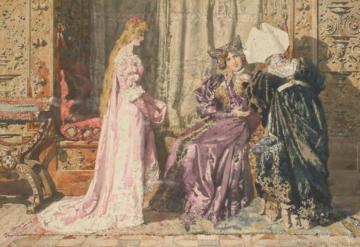 The Interfering Mother Artwork by Philip Hermogenes Calderon