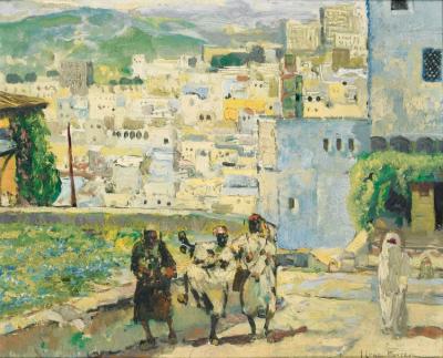 The Outskirts Of A Town Artwork by José Cruz Herrera