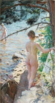 In The Archipelago Artwork by Anders Zorn