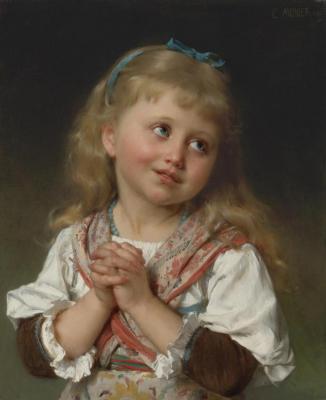 The Prayer Artwork by Emile Munier
