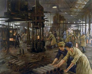 The Munitions Girls,1918 Artwork by Stanhope Alexander Forbes