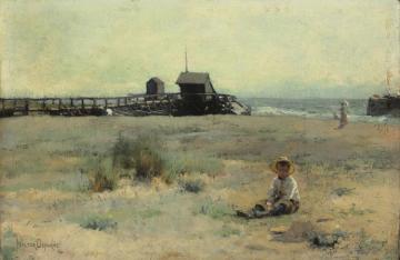 A Day At The Beach Artwork by Walter Frederick Osborne
