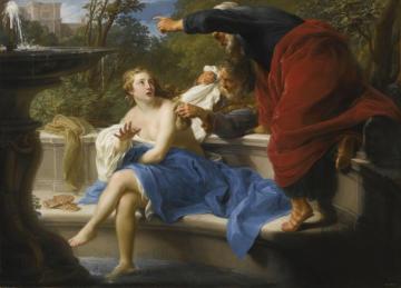 Susanna And The Elders Artwork by Pompeo Batoni