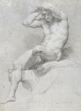 Academic Nude Artwork by Pompeo Batoni