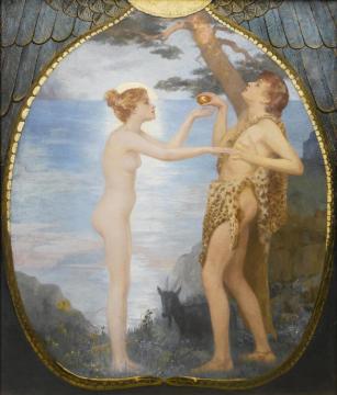 Adam And Eve Artwork by Reginald Machell