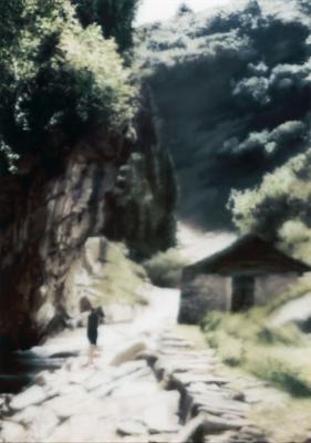 Ravine, 1997 Artwork by Gerhard Richter